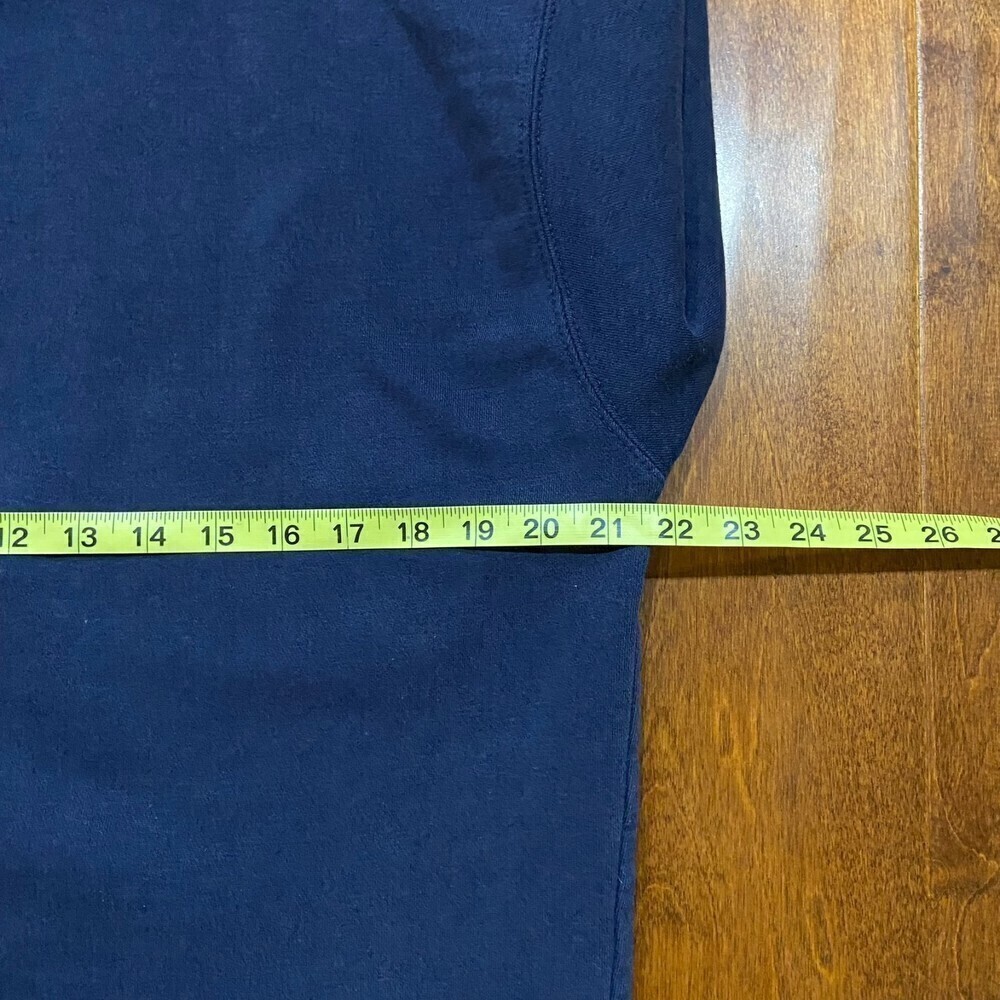 Georgia Tech Yellow Jackets Vintage Stitched Navy Blue Gold Hoodie Men's Large - Picture 6 of 8